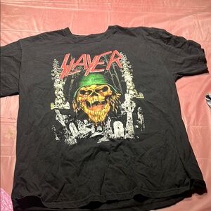 Slayer Black Graphic T-Shirt